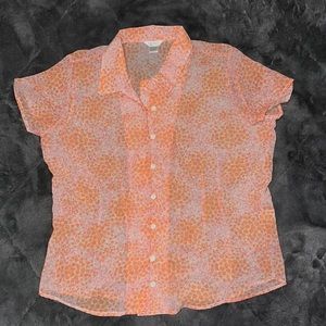 Christopher & Banks Size L blouse top